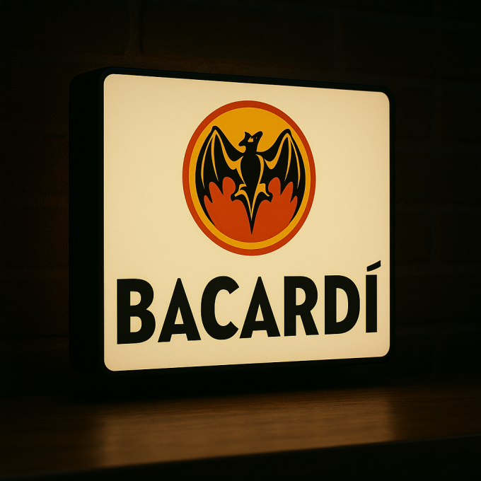 Bacardi LED Light Box