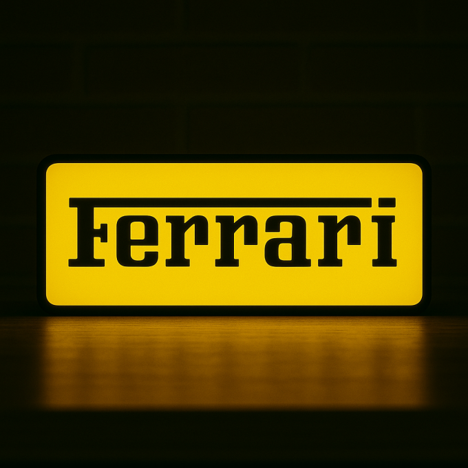 Ferrari LED Light Box