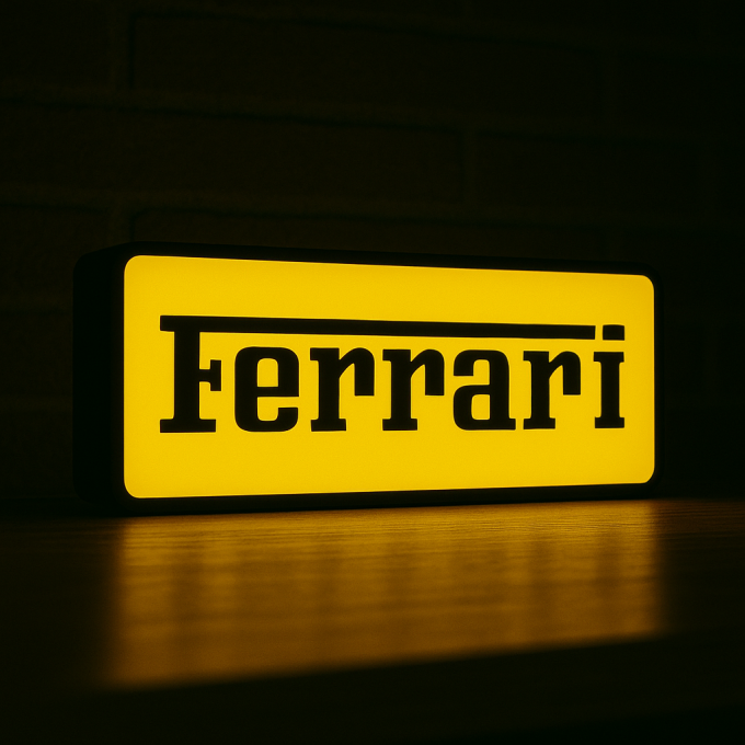 Ferrari LED Light Box - Image 3