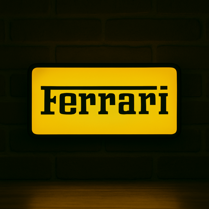 Ferrari LED Light Box - Image 4