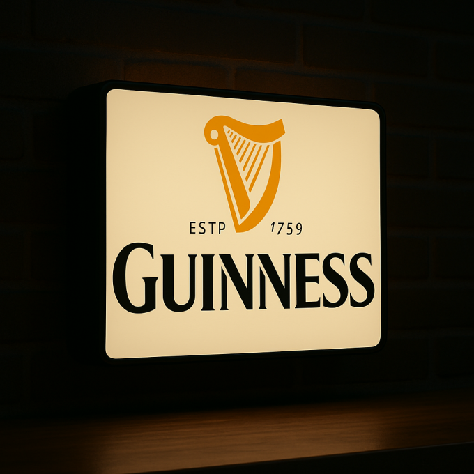 Guinness LED Light Box - Image 3