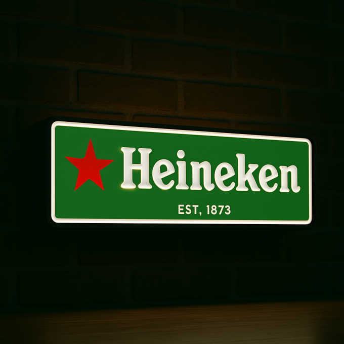 Heineken LED Light Box - Image 3