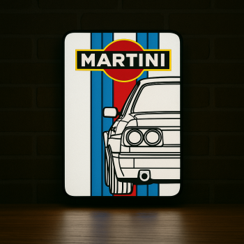 Lancia Delta Martini Racing LED Light Box