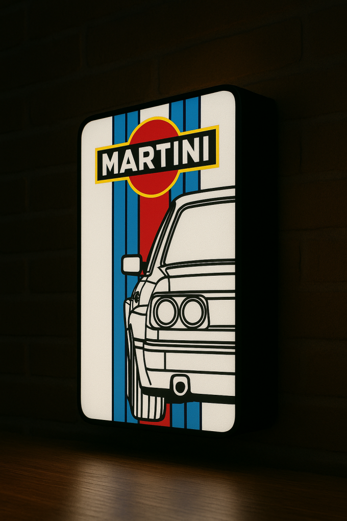 Lancia Delta Martini Racing LED Light Box - Image 3