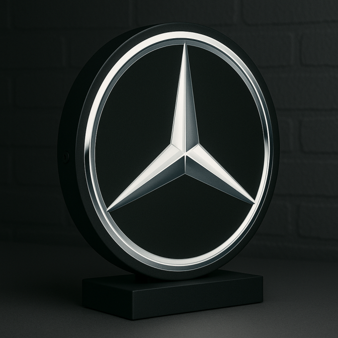 MERCEDES LED Light Box