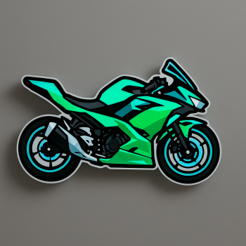 Kawasaki Ninja LED Light Box – Illuminated Motorcycle Display Sign