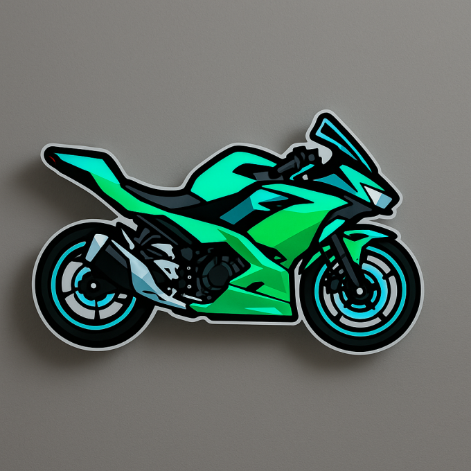 Kawasaki Ninja LED Light Box – Illuminated Motorcycle Display Sign