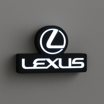 Lexus LED Light Box – Illuminated Luxury Display Sign