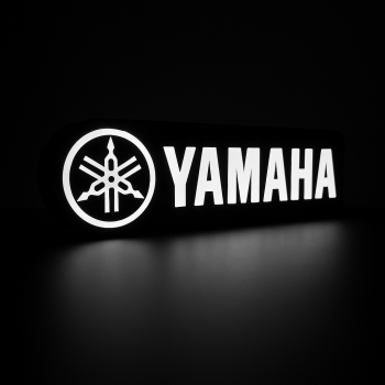 Yamaha LED Light Box – Contour Cut Illuminated Logo Display